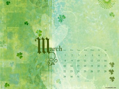 Calendar 2009 Wallpaper. March 2009 Board Minutes.